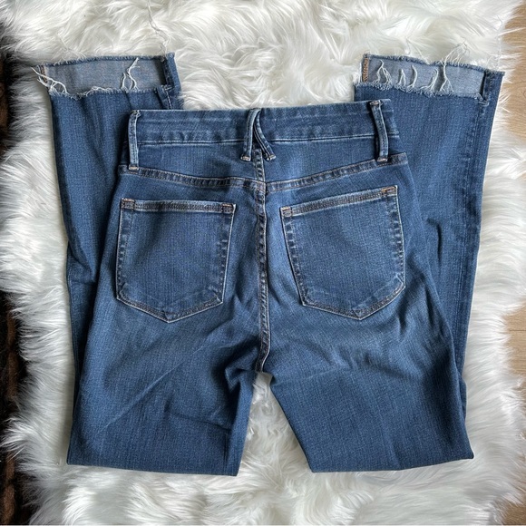 Good American Good Straight Jeans Medium Blue Size 25 - Picture 3 of 5